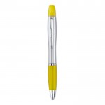2 en 1 stylo de couleur avec phosphore couleur  jaune