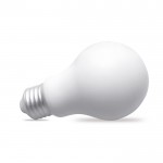 Cadeau anti-stress en forme d'ampoule couleur  blanc deuxième vue