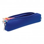Trousse personnalisée pour stylos couleur  bleu