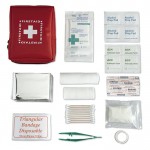Kit de premiers secours à offrir couleur  rouge troisième vue