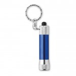 Porte-clés original avec lampe de poche couleur  bleu