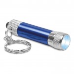 Porte-clés original avec lampe de poche couleur  bleu deuxième vue