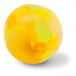 Ballon de plage publicitaire pour offrir couleur  jaune