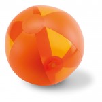 Ballon de plage publicitaire pour offrir couleur  orange