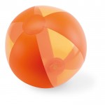 Ballon de plage publicitaire pour offrir couleur  orange deuxième vue