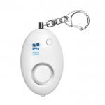 Mini alarme personnelle et porte-clés avec zone d'impression