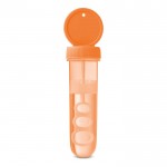 Tube à bulles à personnaliser couleur  orange troisième vue