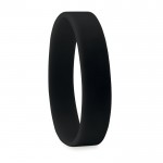 Bracelet en silicone personnalisé couleur  noir