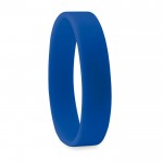 Bracelet en silicone personnalisé couleur  bleu