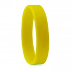Bracelet en silicone personnalisé couleur  jaune