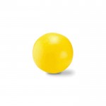 Ballon de plage personnalisé avec logo couleur  jaune
