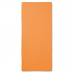 Serviette en microfibre personnalisée couleur  orange deuxième vue