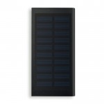 Batterie externe personnalisé solaire 8000 mAh couleur  noir deuxième vue