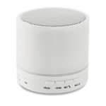 Haut-parleur pour entreprises circulaire Bluetooth LED couleur  blanc