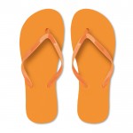 Tongs publicitaires tailles : 40-43 couleur orange