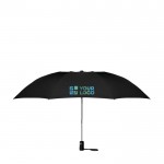 Élégant parapluie pliant personnalisé avec zone d'impression
