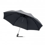Élégant parapluie pliant personnalisé couleur  gris