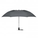 Élégant parapluie pliant personnalisé couleur  gris troisième vue