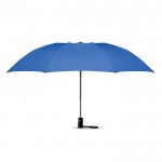 Élégant parapluie pliant personnalisé couleur  bleu roi  troisième vue