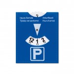 Carte de stationnement avec logo couleur bleu