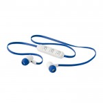 Écouteurs sans fil avec étui couleur bleu roi