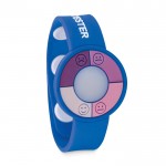 Bracelet détecteur rayons UV couleur bleu roi