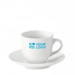 Tasse à café personnalisée avec le logo avec zone d'impression