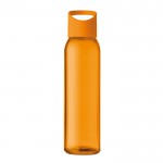 Bouteille en verre personnalisable 470ml couleur orange deuxième vue