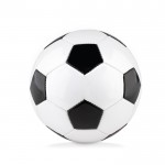 Petit ballon de football personnalisable couleur blanc deuxième vue