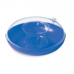Porte-canettes gonflables personnalisables couleur bleu deuxième vue
