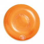Porte-canettes gonflables personnalisables couleur orange troisième vue