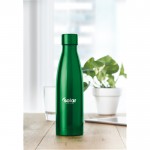 bouteille aluminium personnalisée verte