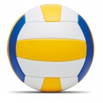 Ballon personnalisé de beach-volley couleur multicolore troisième vue