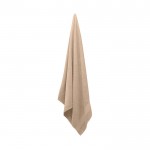Grande serviette personnalisable en coton couleur ivoire  quatrième vue