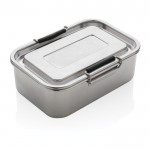Lunch box publicitaire solide et durable couleur argenté