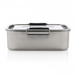 Lunch box publicitaire solide et durable couleur argenté cinquième vue