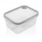 Boîte à lunch XL durable fabriquée en Europe couleur transparent