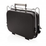 Barbecue portable avec format valise couleur noir deuxième vue
