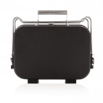 Barbecue portable avec format valise couleur noir troisième vue