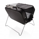 Barbecue portable avec format valise couleur noir quatrième vue