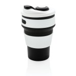 Mug takeaway pliable pour voyage couleur noir