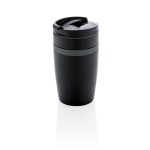 Petite mug isotherme personnalisé pour café couleur noir