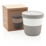mug take away personnalisé avec boîte gris