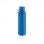 Bouteille thermos sans BPA avec poignée couleur bleu