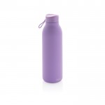 Bouteille thermos sans BPA avec poignée couleur violet