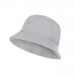 Chapeaux en toile personnalisés pour l'été couleur gris