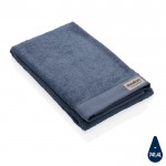 Petite serviette épaisse et douce couleur bleu