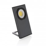 Lampe de travail COB ultra-lumineuse avec fonction support couleur gris deuxième vue