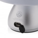 Lampe de bureau portable avec fonction tactile à 2 modes couleur gris troisième vue