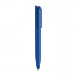 Mini-stylo écologique à torsion et encre bleue Dokumental® couleur bleu roi